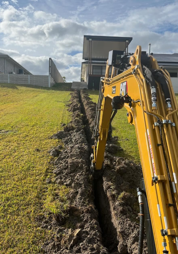 Trenching Services — Minespec Plant Hire Brisbane & Sunshine Coast